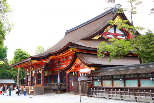 京都・東山　八坂神社（旧名 感神院または祇園社）本殿